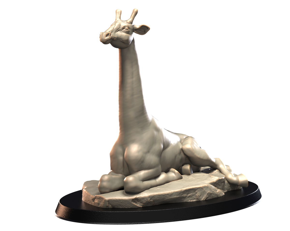 Animals Set 4 - 1/72 Scale - Giraffe V2