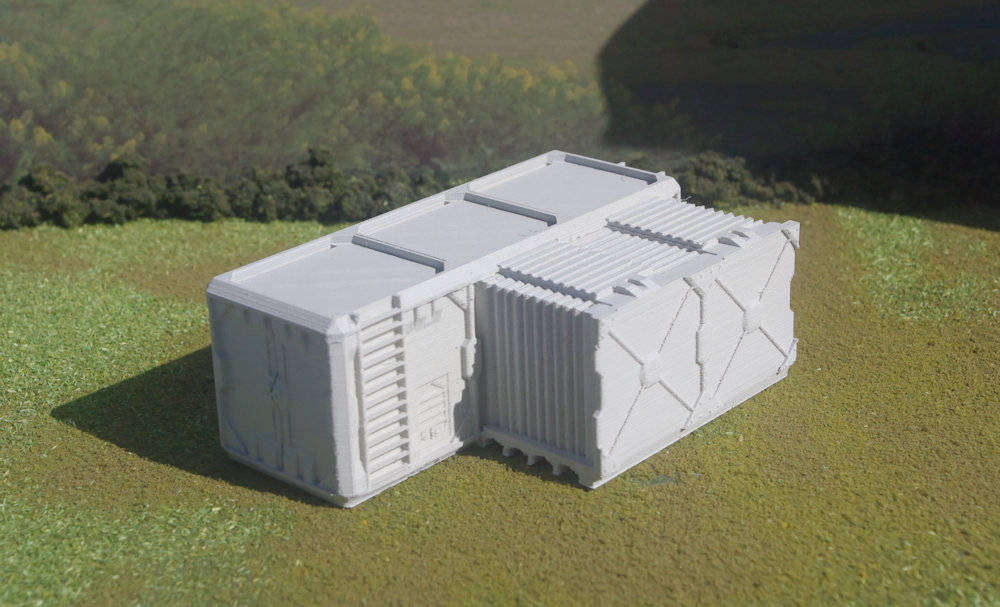 28mm Scale - Sci-Fi - Lab Facility - R04