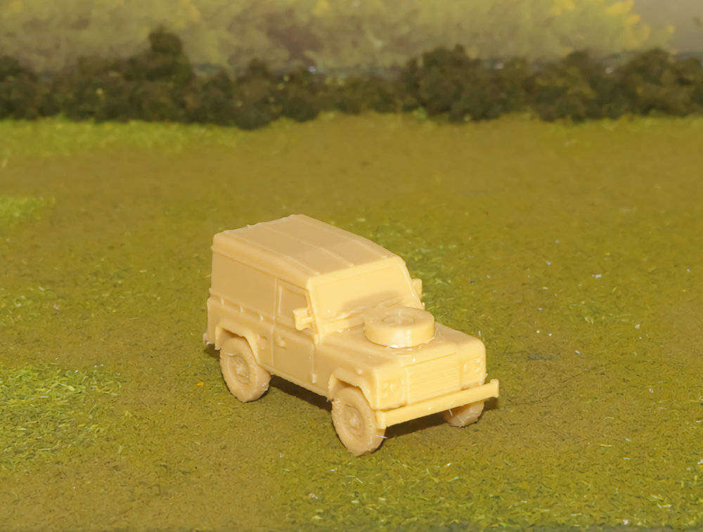 1/100 Scale - Land Rover 90 Hard Top - Civilian (Filament Print)