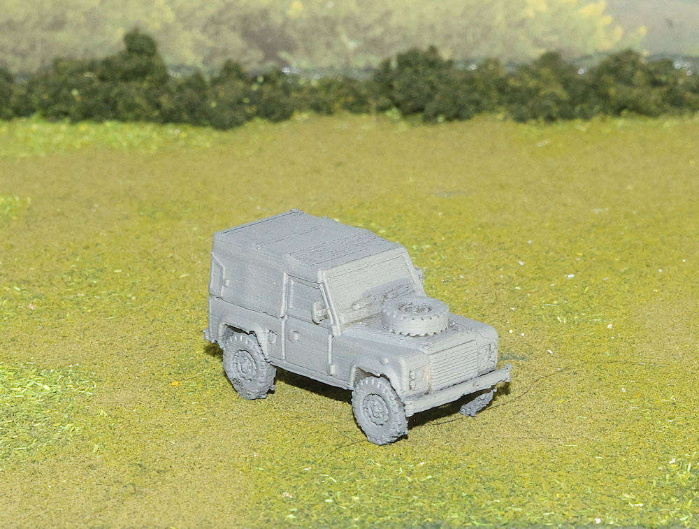 1/87 Scale - Land Rover 90 Soft Top - Civilian (Filament Print)