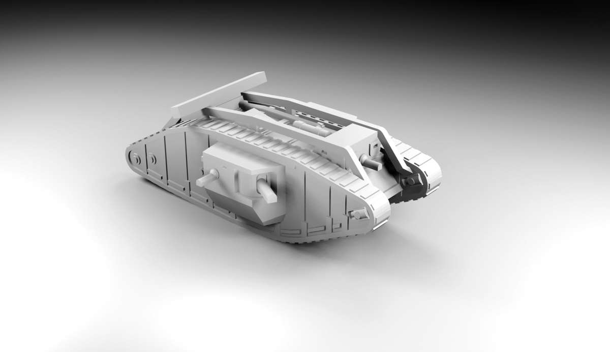 1:87 Scale - Mark IV - Male