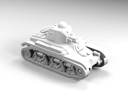1:144 Scale - Renault R35 - With Renault R35 Turret