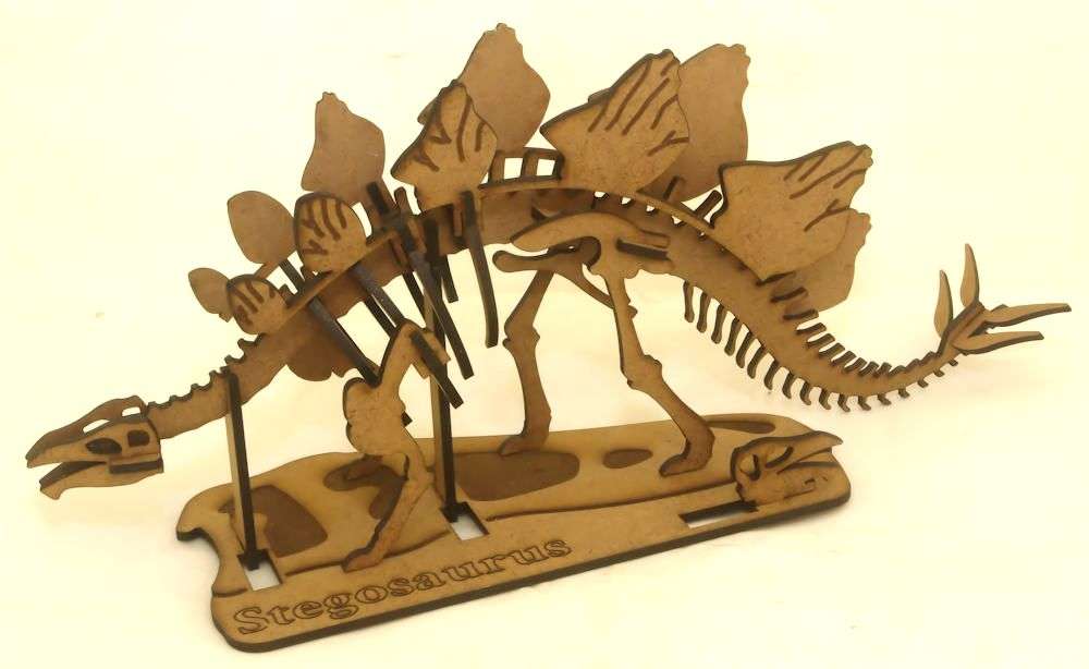 Stegosaurus Kit - Laser Cut