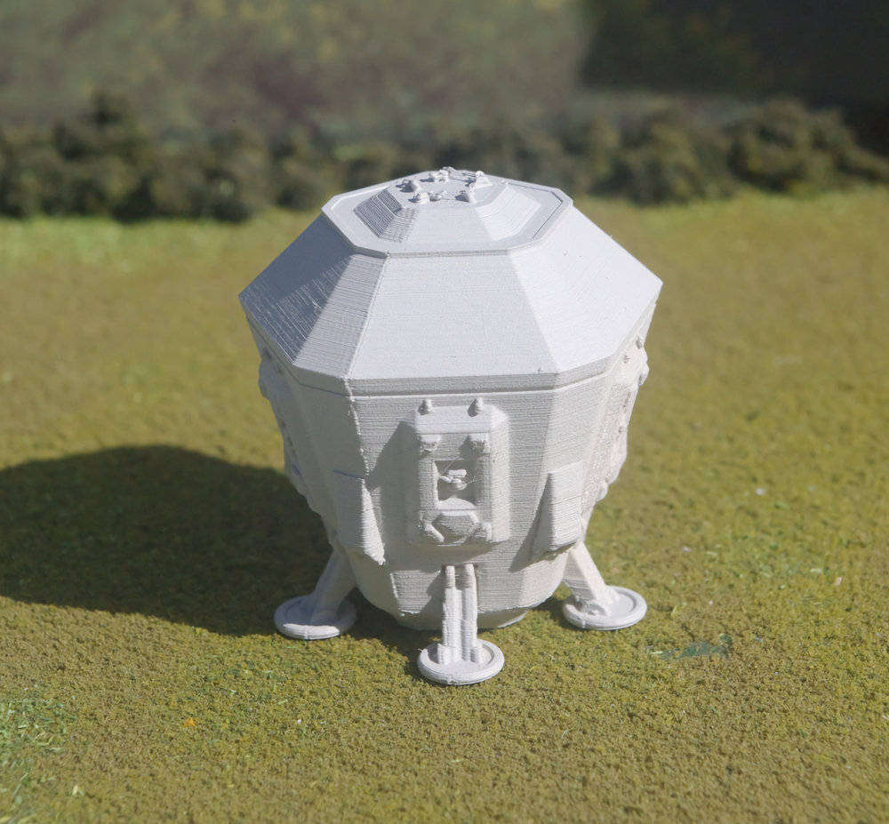 28mm Scale - Sci-Fi - Supply Drop Pod - R01