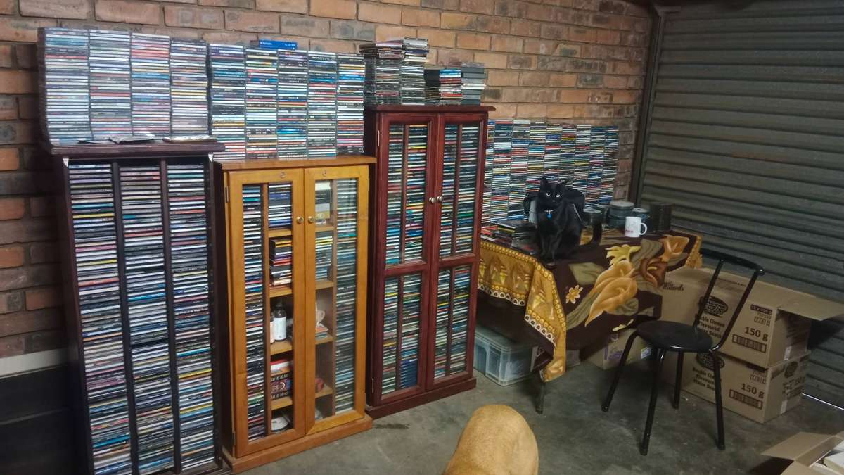 About 2500 CDs or more , Closing down sale