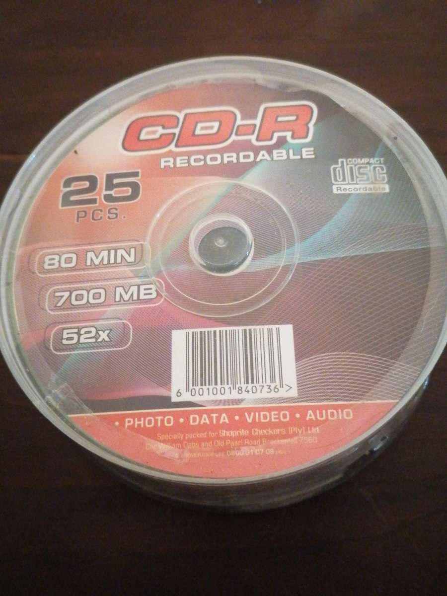 25 x CD-R