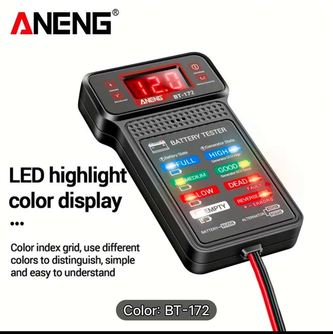 ANENG BT-172 12v Multifunctional battery tester