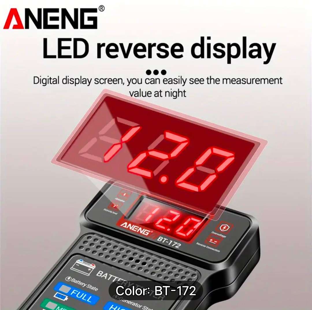 ANENG BT-172 12v Multifunctional battery tester