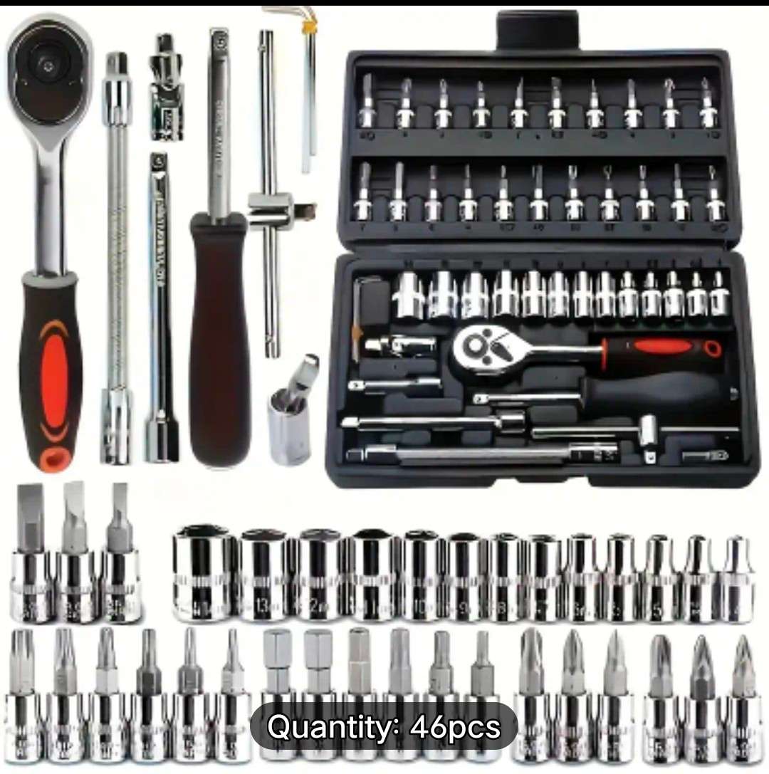 46 pcs automotive repair tool set