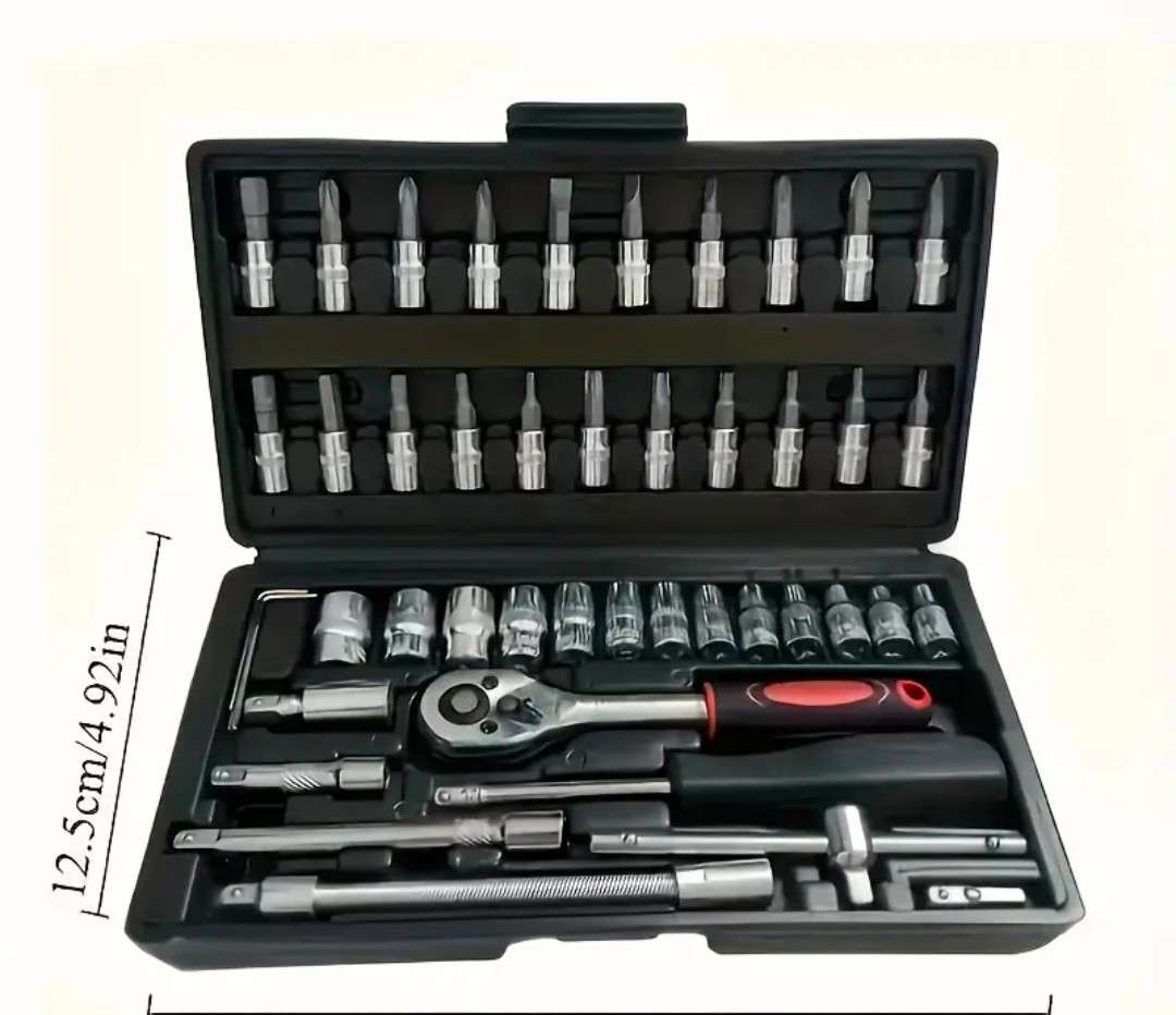 46 pcs automotive repair tool set