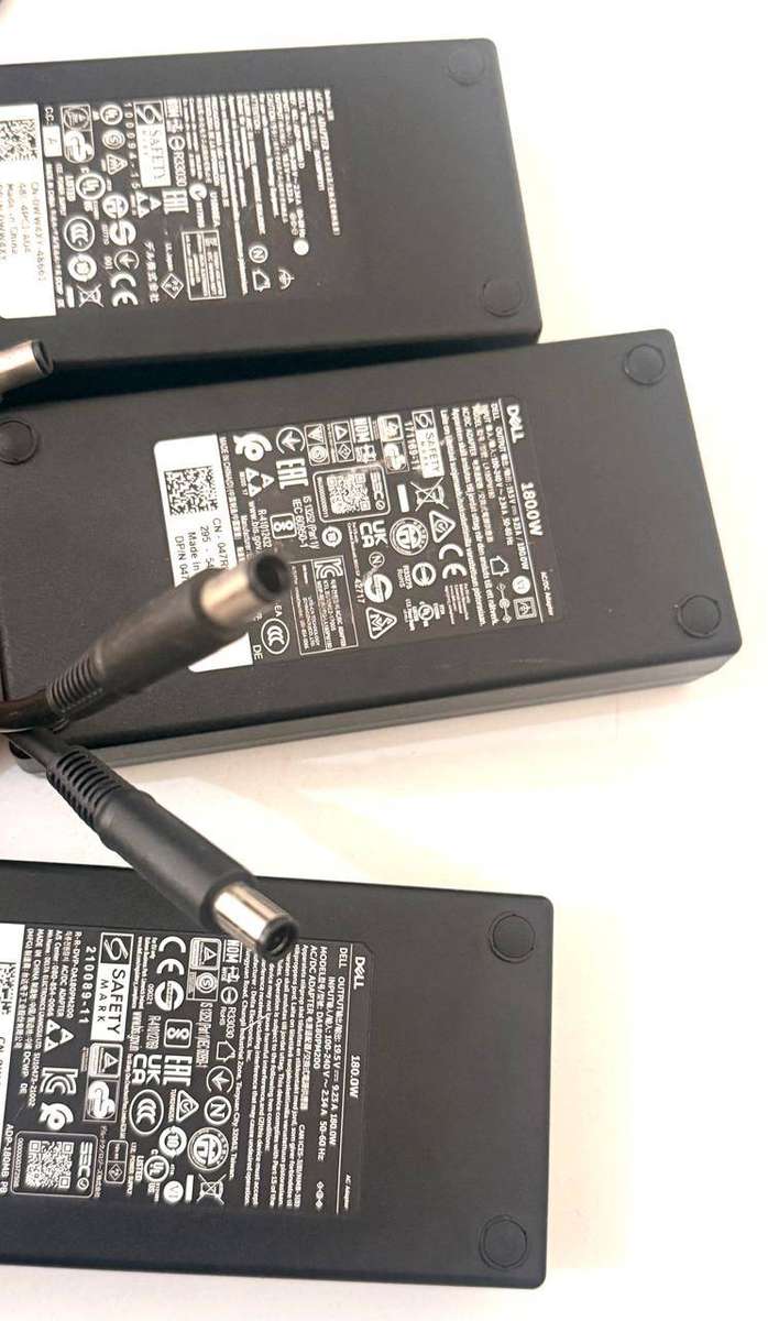 Dell Charger 180W 19.5V 9.23A Big Pin Original AC Adapter In Excellent Working Condition