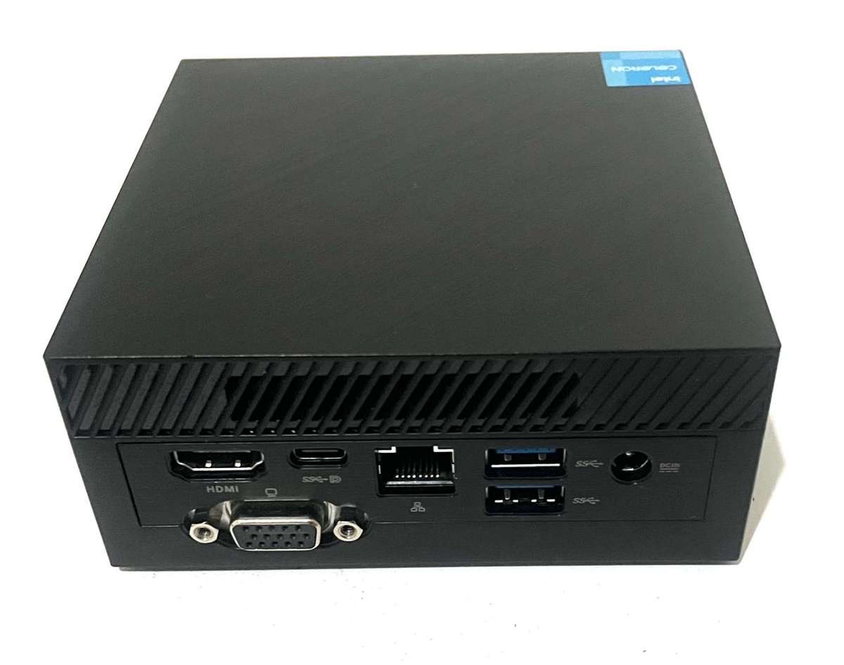 ASUS Mini PC PN41, Intel Celeron N4505, 4GB RAM, 128GB SSD, Win10 Pro Good for Starters/Learners