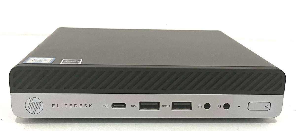 HP EliteDesk 800 G4 Mini PC i5 8th Gen 8GB 256GB SSD Good Condition