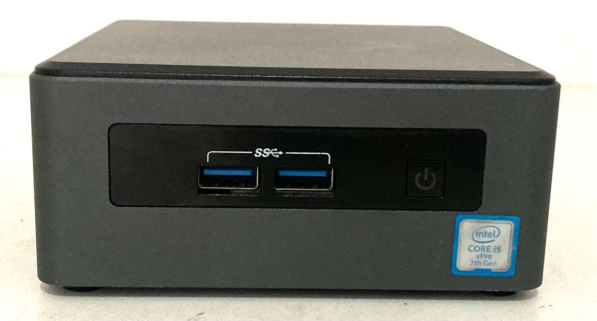 NUC7i5DNHE MINI PC I5-7TH GEN 8GB RAM 256GB SSD eXCELLENT cOnDiTiOn