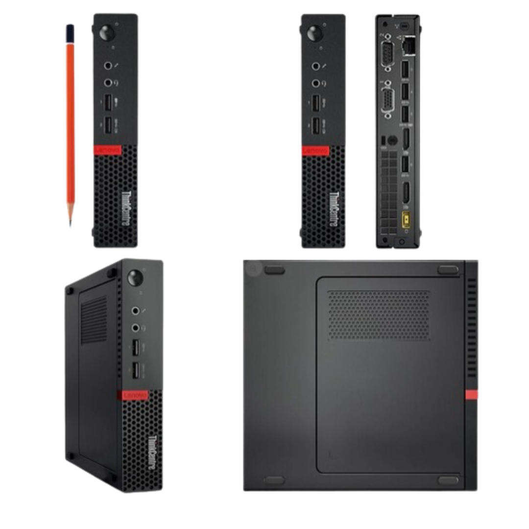 Lenovo ThinkCentre M920q All-in-One Desktop: Intel Core i5, 16GB,256GB SSD Win 11 Pro 21.5" FHD