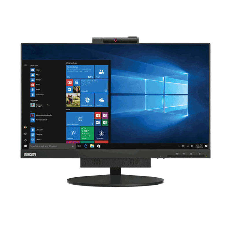 Lenovo ThinkCentre M920q All-in-One Desktop: Intel Core i5, 16GB,256GB SSD Win 11 Pro 21.5" FHD