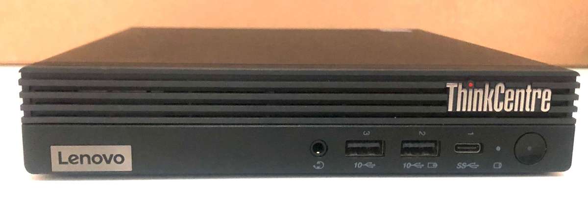 Lenovo ThinkCentre M70q Gen 3 Desktop PC  Core i5-12400T / 8GB RAM / 128GB SSD / Win 11 Pro