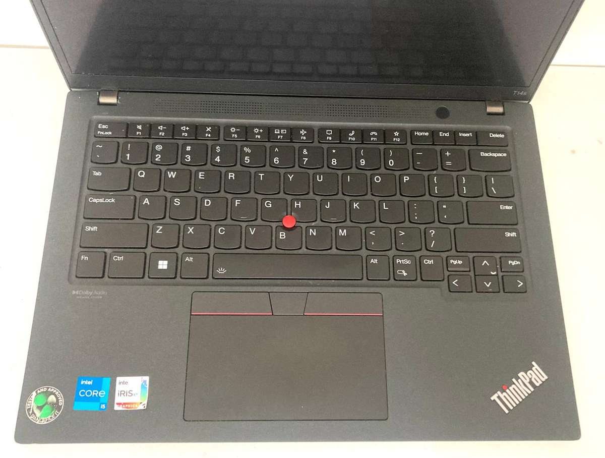 Lenovo T14s GEN 3 12th Gen i5 16gb Ram 512gb SSd Touch Screen Lenovo Warranty Oct 2025