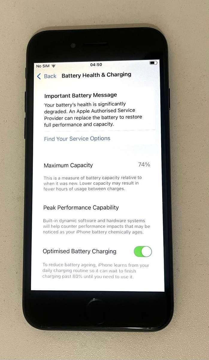 IPHONE SE (2ND GENERATION 2021) 256GB BLACK [A2296]