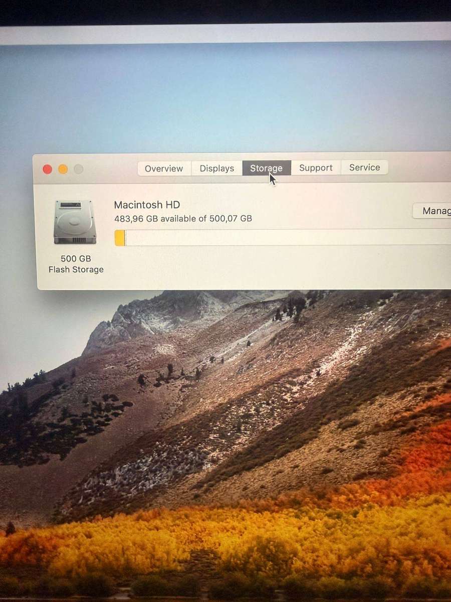 MacBook Pro A1398 2015 16 Inch Intel core i7 16gb Ram 500gb SSD 2.5GHz Cycle count 420
