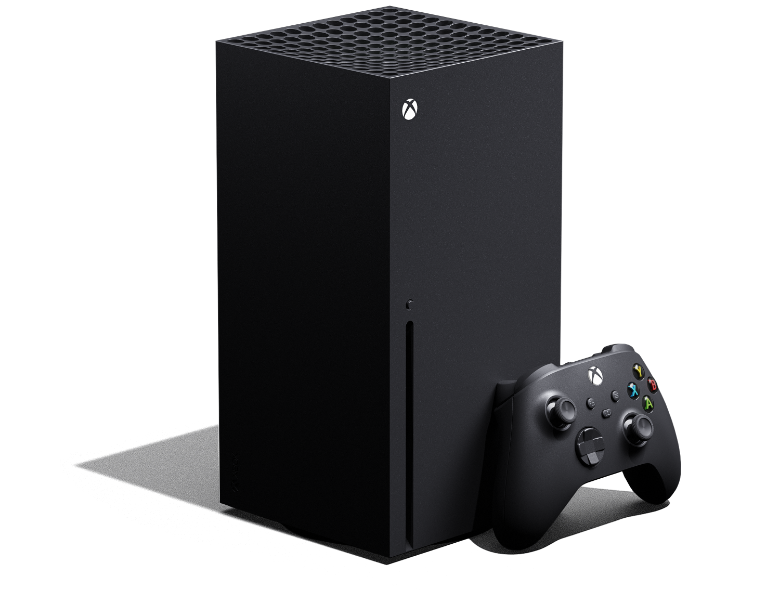 Xbox series X with one controller