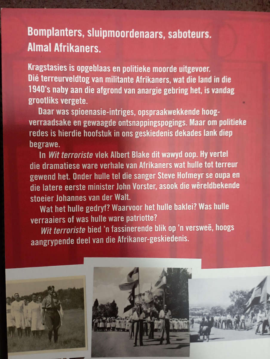 Afrikaans  non fiction books x2  Ossewabrandwag