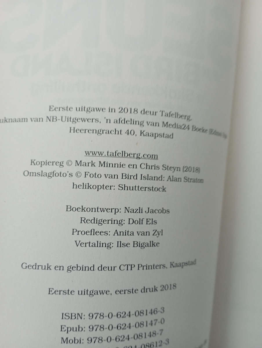 Die seuns van Bird Island..Mark Minnie