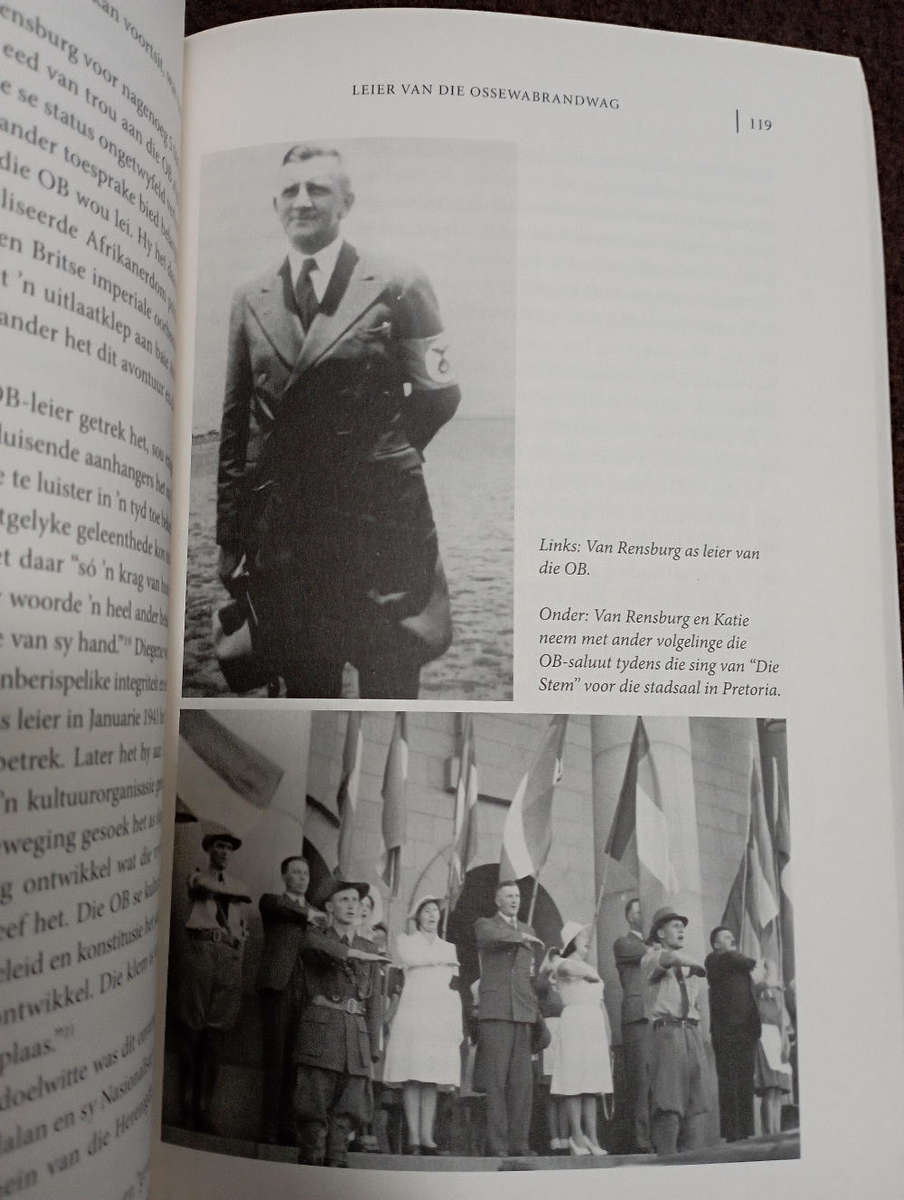 Afrikaans  non fiction books x2  Ossewabrandwag