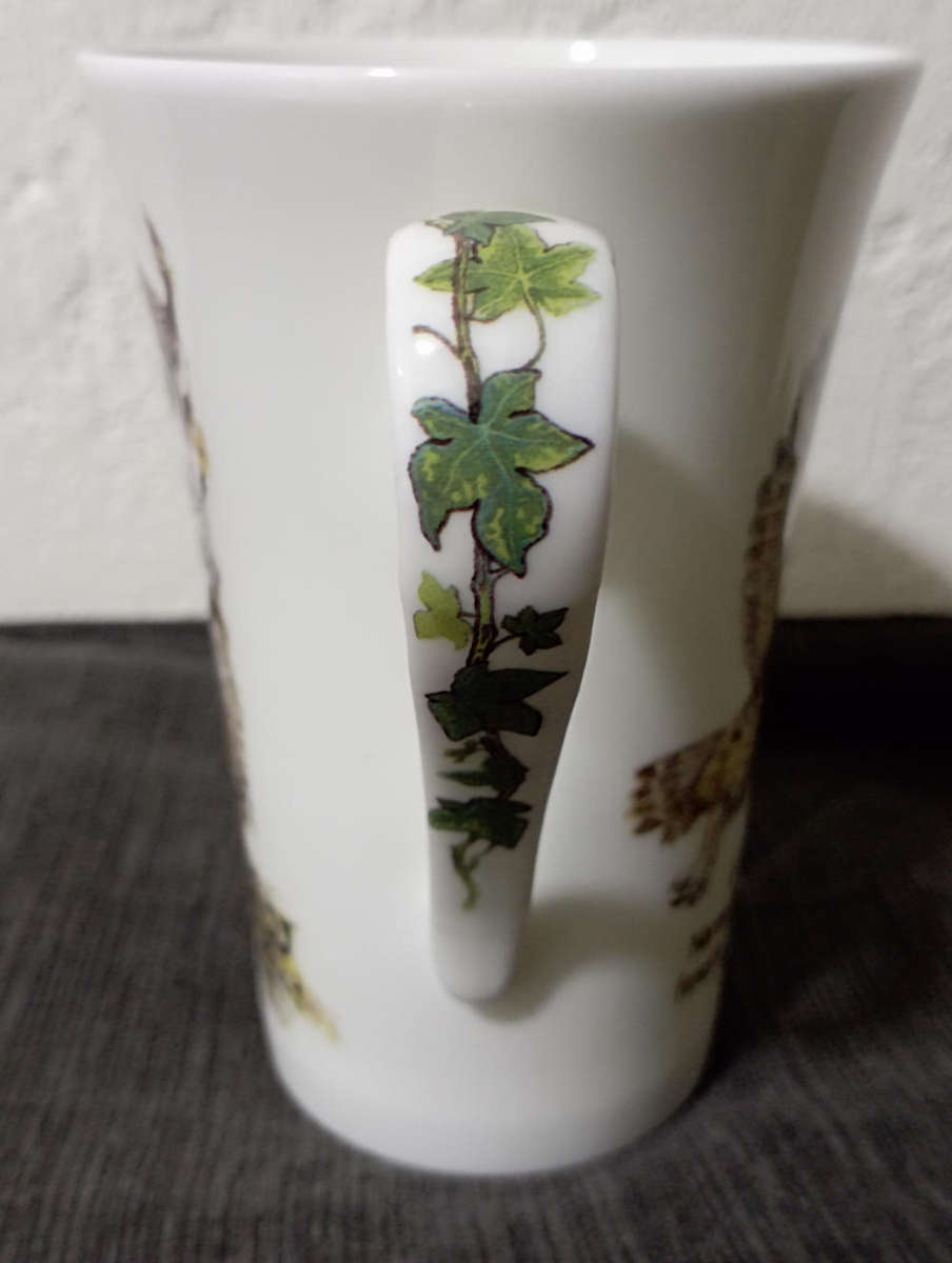 Ray Kirkham Protected Species..Latte mugs fine bone china x3 in excellent condition