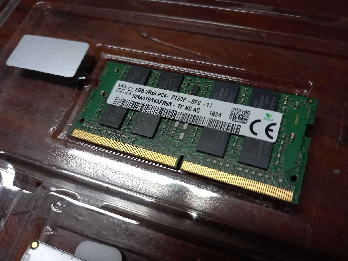 Ram 8gig ddr4