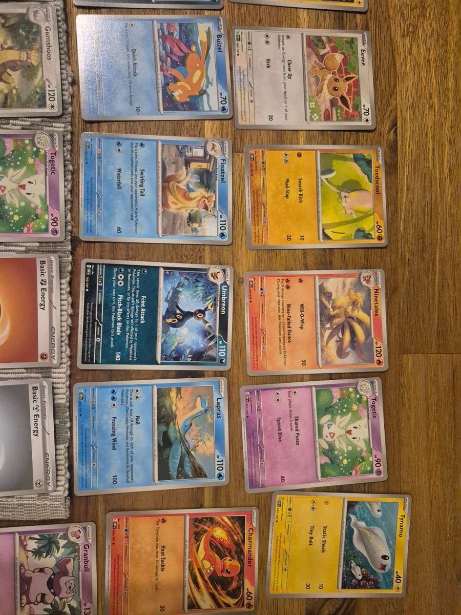 60 Common and Uncommon Pokémon Cards Obsidian Flames