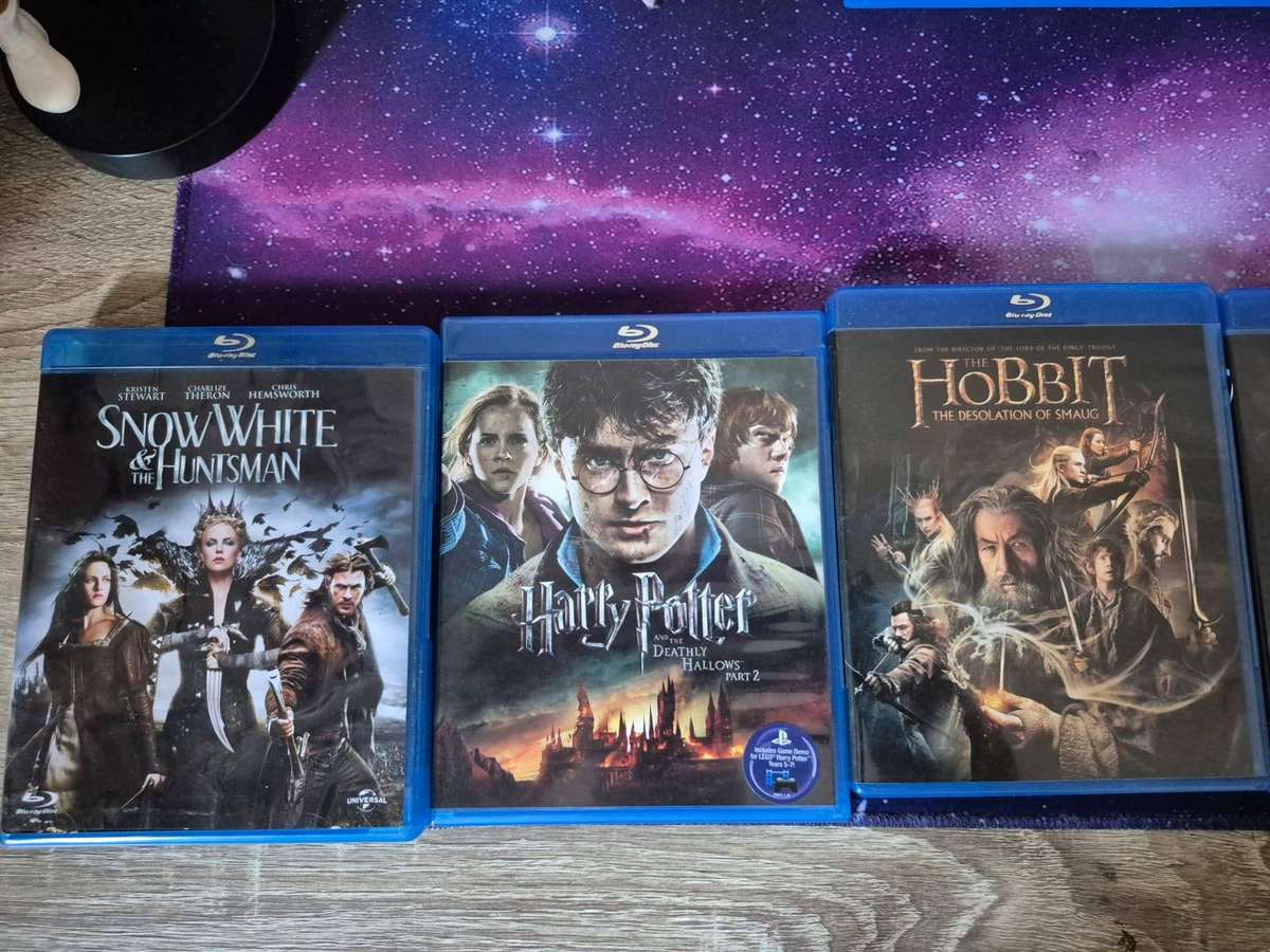 Blu-ray Movie Bundle (7 Discs + Bonus Discs)