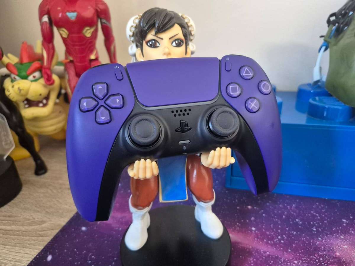 PS5 Original Duel Sense Controller Galactic Purple (Pre-owned)