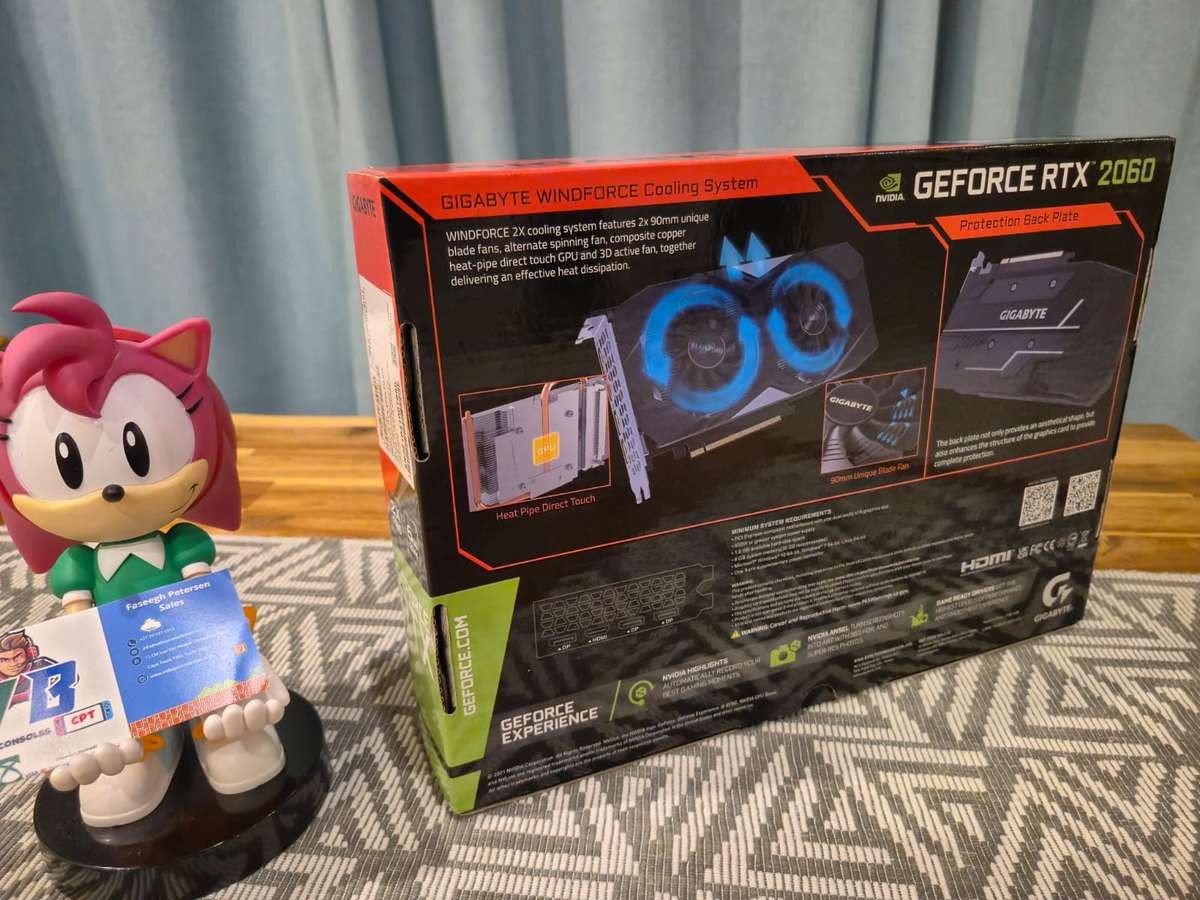 Gigabyte GeForce RTX 2060 D6 6G GV-N2060D6-6GD 6GB GDDR6 192-bit PCI-E 3.0 Desktop Graphics Card