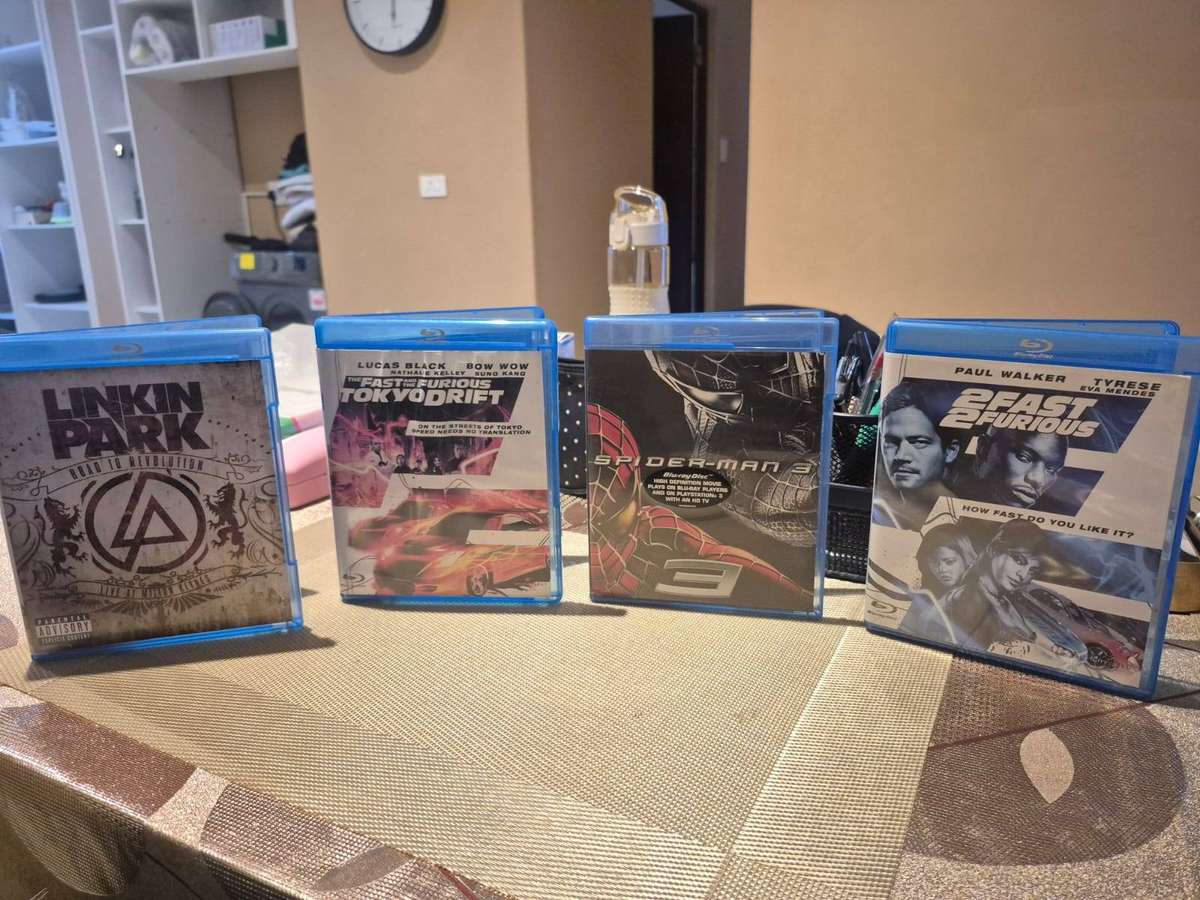 4 x AAA Blu Ray Movies (Pre-owned)