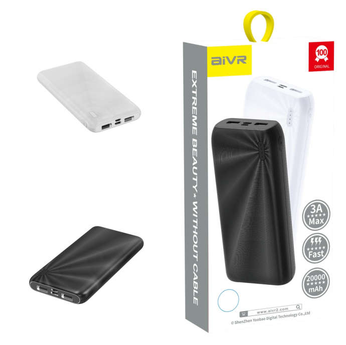 AIVR Y126 Power Bank 20,000mAh