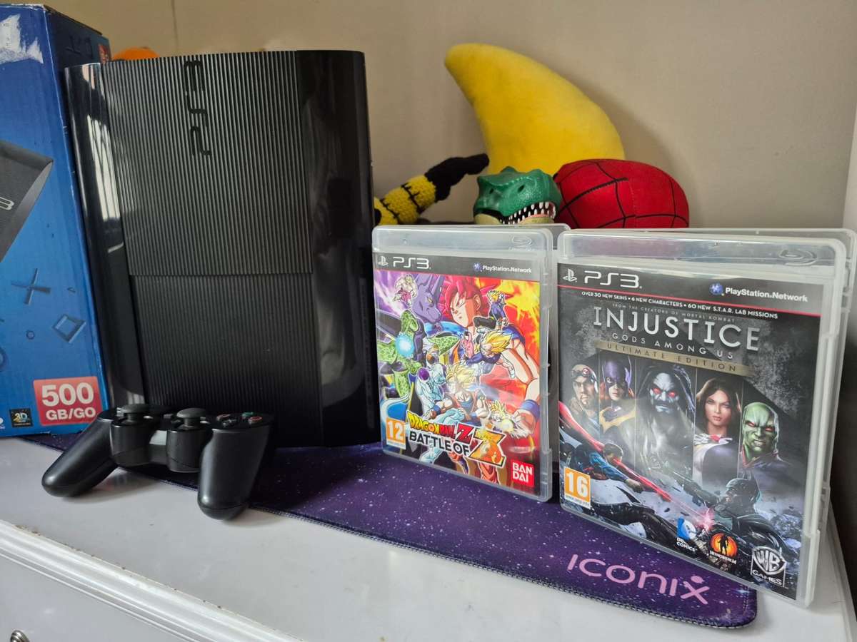 PS3 500GB Super Slim + 1 Controller + Book of Spells + Move Kit (Original Packaging)(Pre-owned)