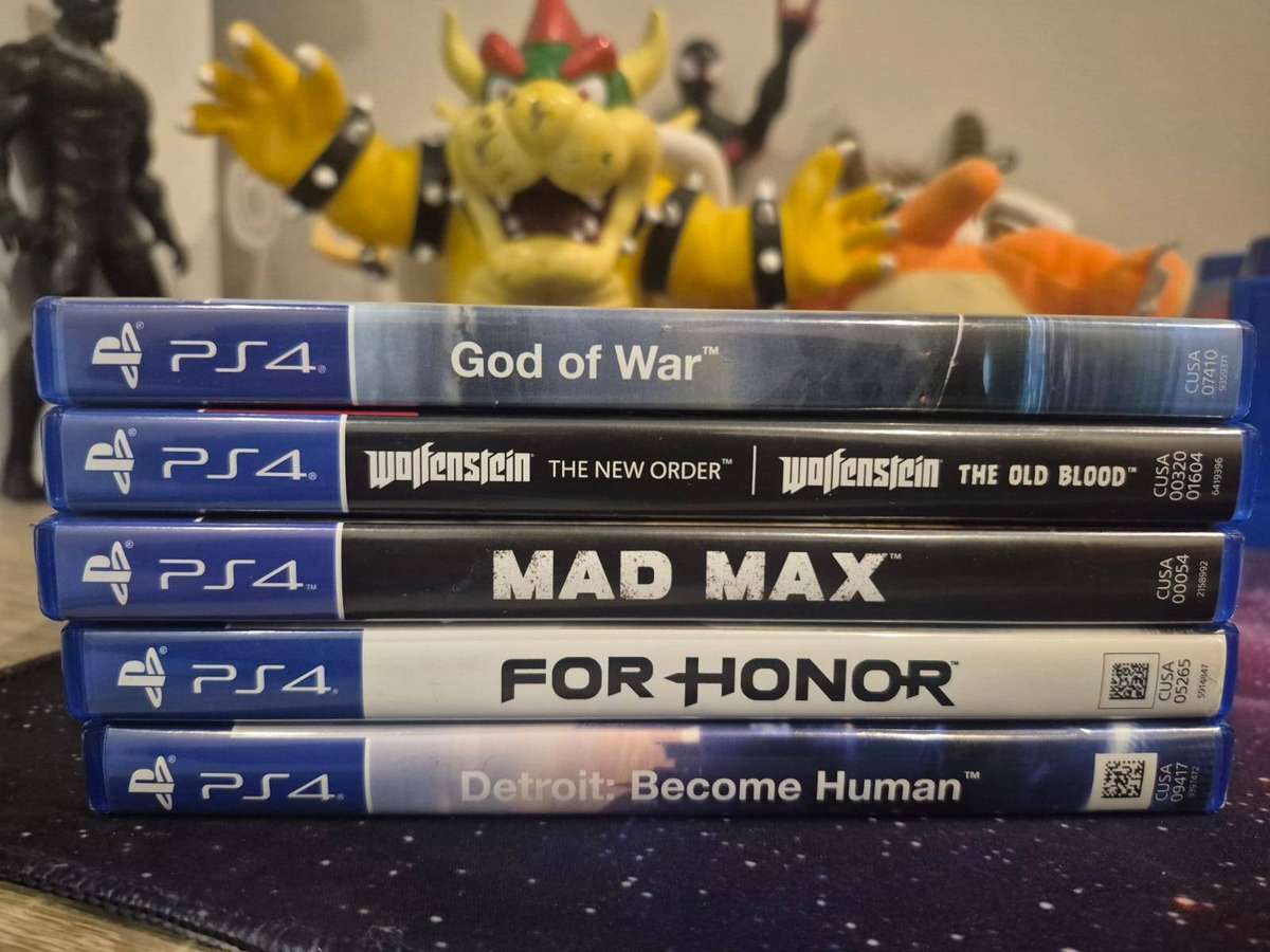 PS4 Games X 5 Bundle Pack