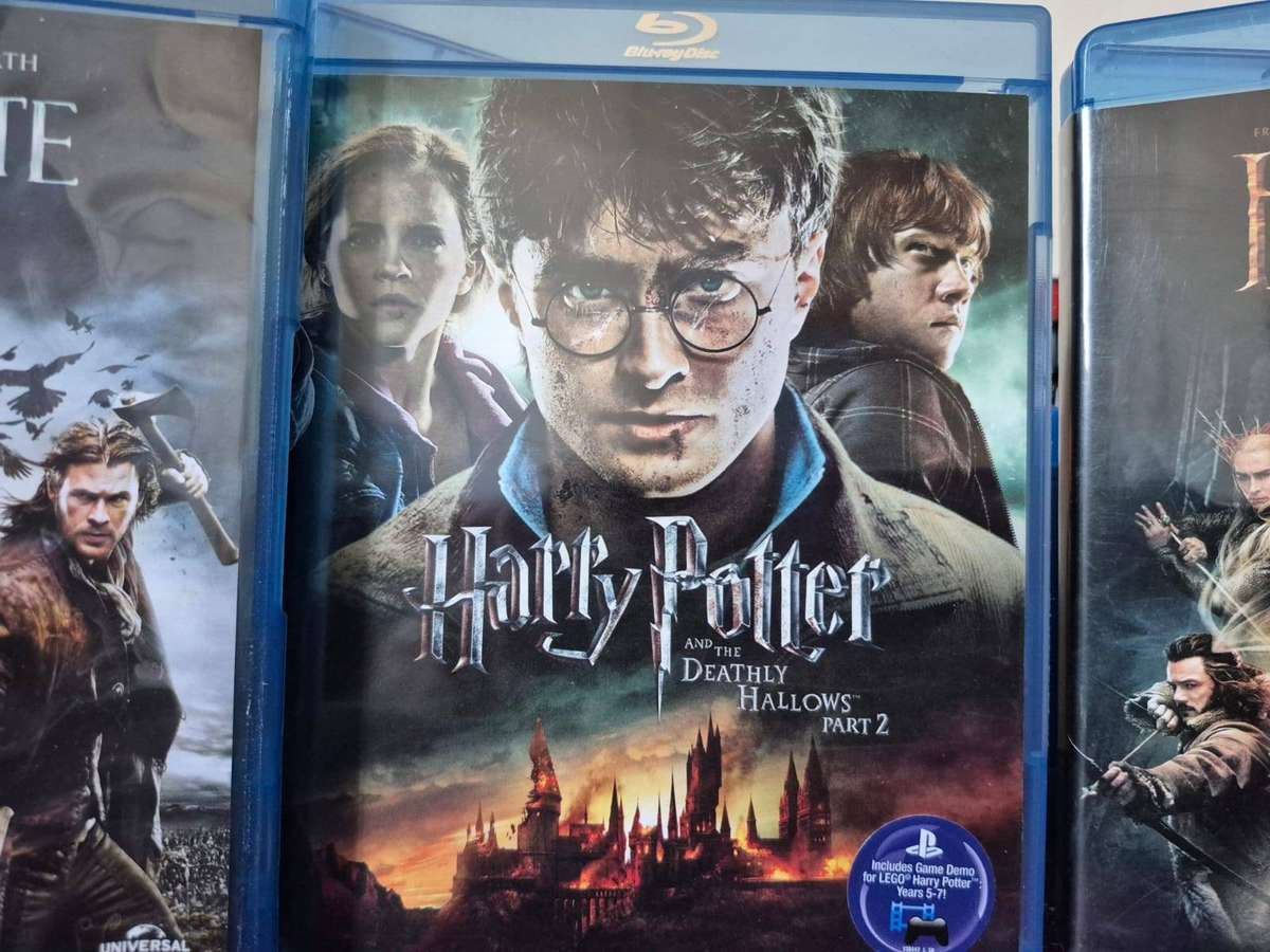 Blu-ray Movie Bundle (7 Discs + Bonus Discs)
