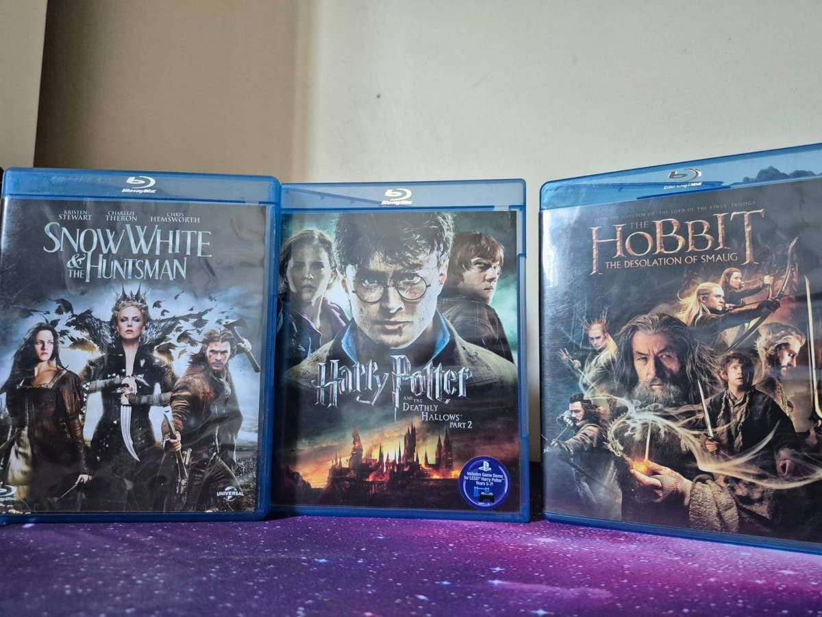 Blu-ray Movie Bundle (7 Discs + Bonus Discs)