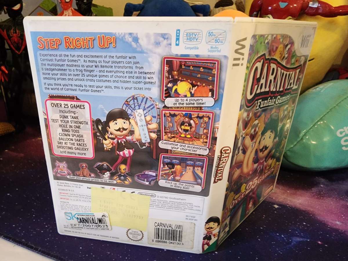 Nintendo Wii Carnival Funfair Games