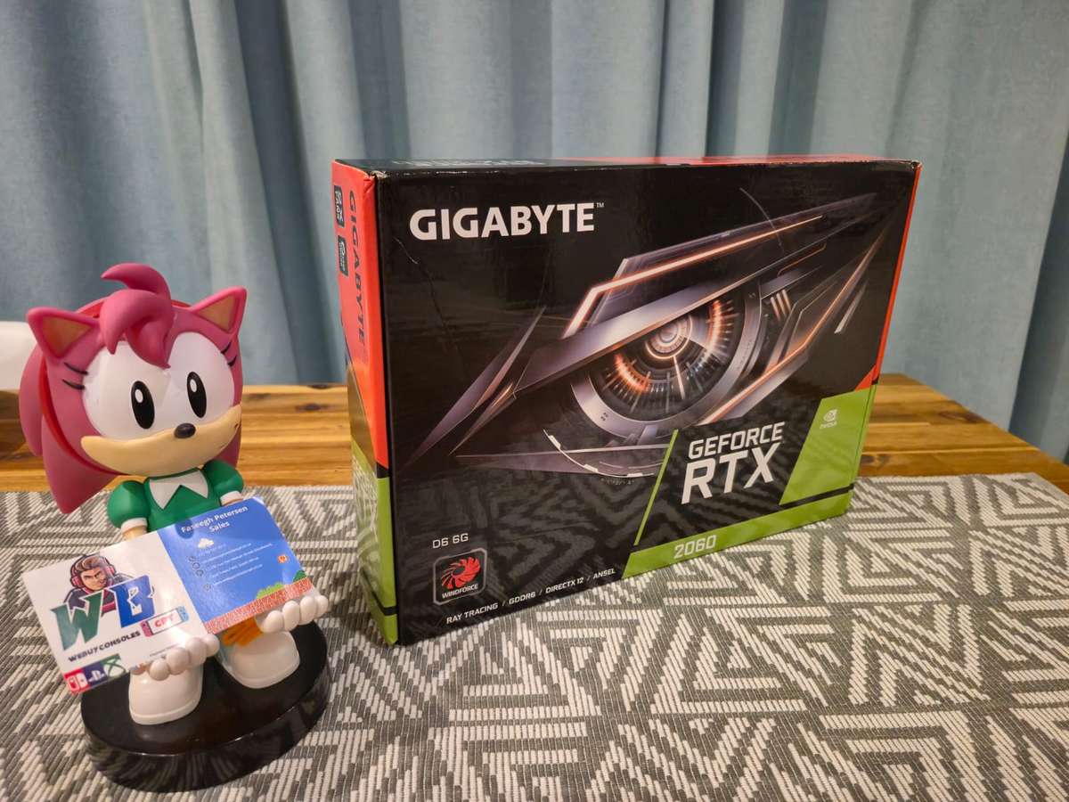 Gigabyte GeForce RTX 2060 D6 6G GV-N2060D6-6GD 6GB GDDR6 192-bit PCI-E 3.0 Desktop Graphics Card
