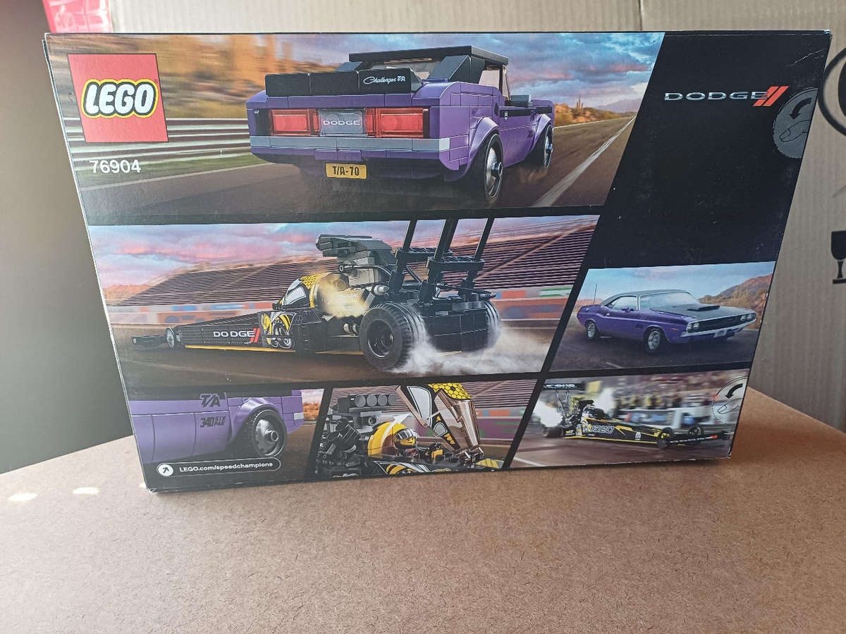 NEW LEGO Mopar Dodge & 1970 Dodge Challanger (76904) Speed Champions - 627 pieces