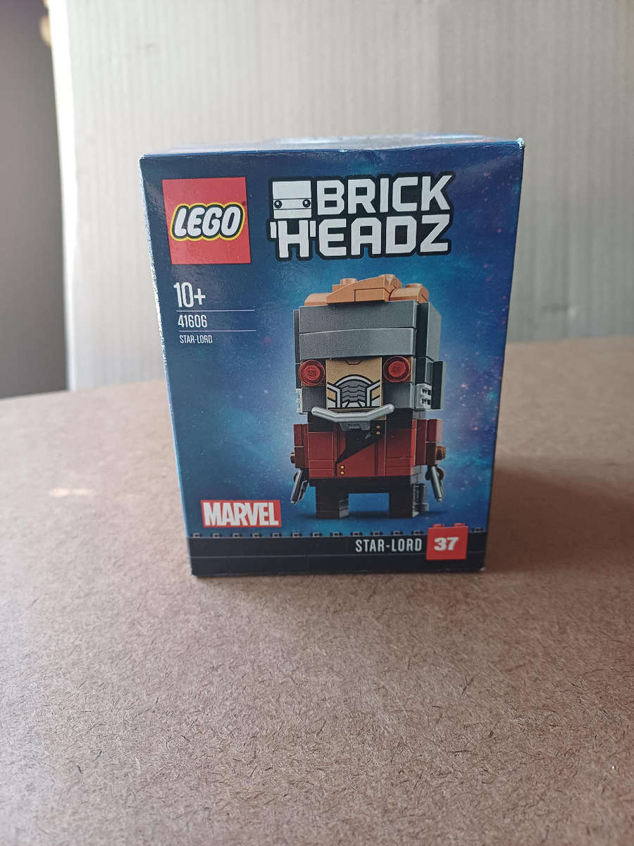 NEW LEGO BrickHeadz Star Lord (41606) - 113 pieces, 7cm tall. Sealed box.