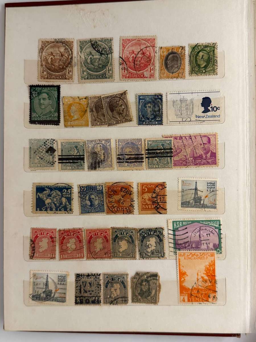 Commonwealth Stamp Collection Album  Vintage World & British Commonwealth