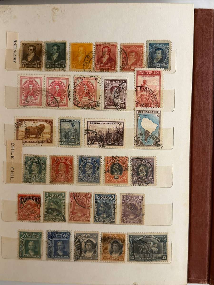 Commonwealth Stamp Collection Album  Vintage World & British Commonwealth