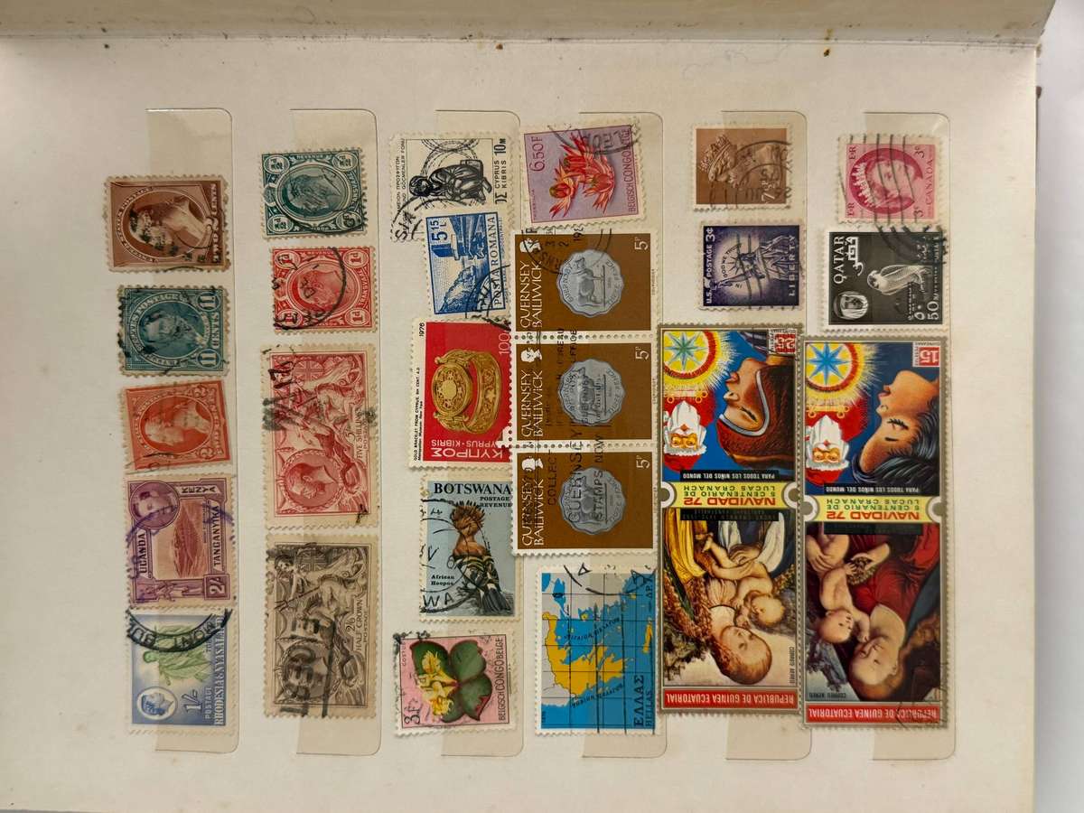 Commonwealth Stamp Collection Album  Vintage World & British Commonwealth