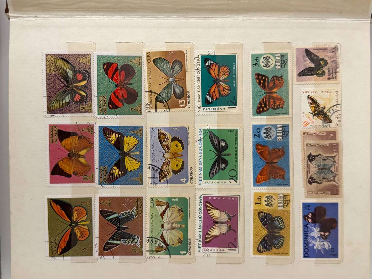 Commonwealth Stamp Collection Album  Vintage World & British Commonwealth