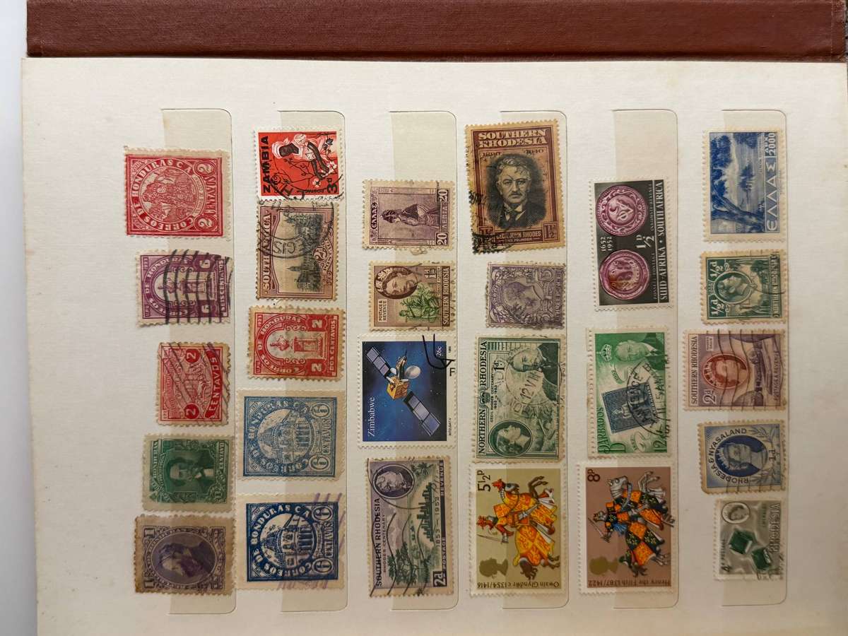 Commonwealth Stamp Collection Album  Vintage World & British Commonwealth