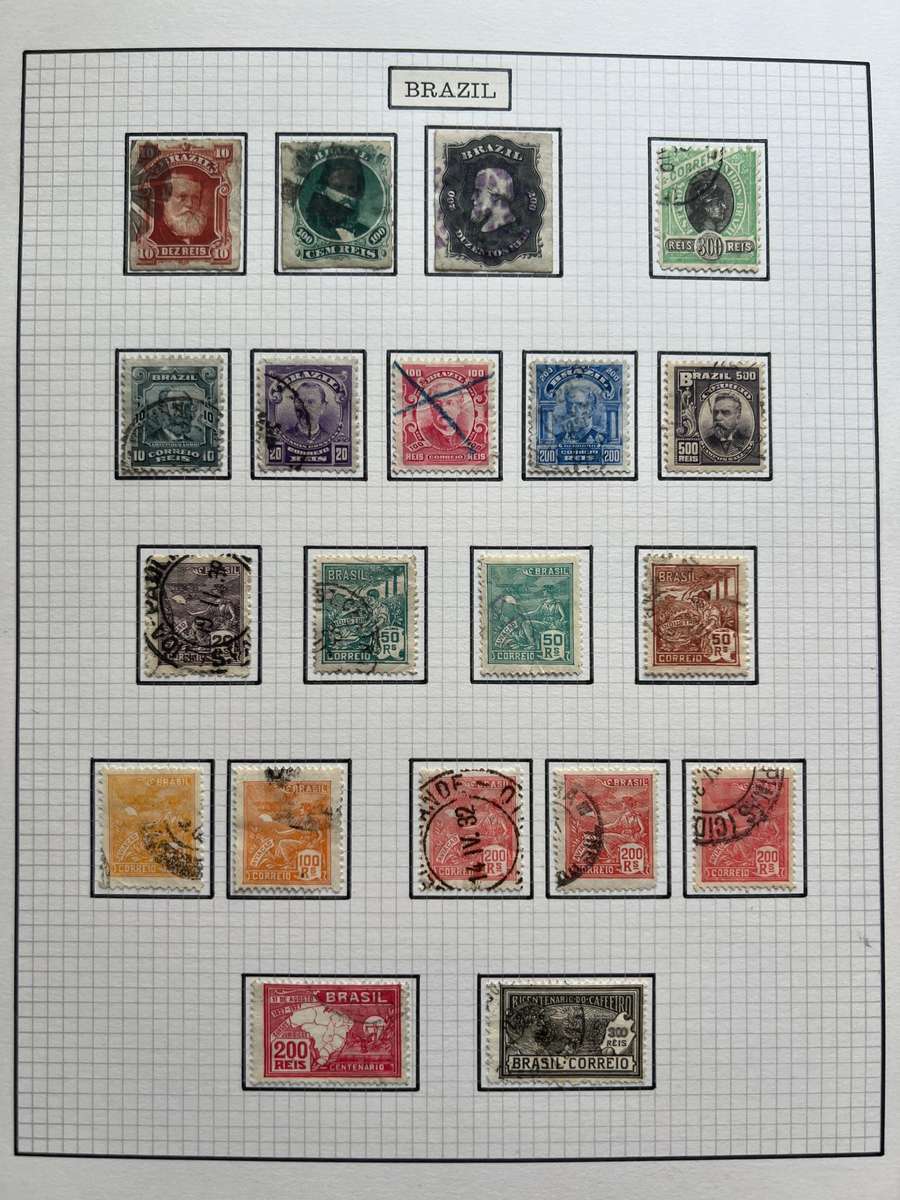 South American Stamp Album  Uruguay, Venezuela, Salvador, Nicaragua (150+ stamps)